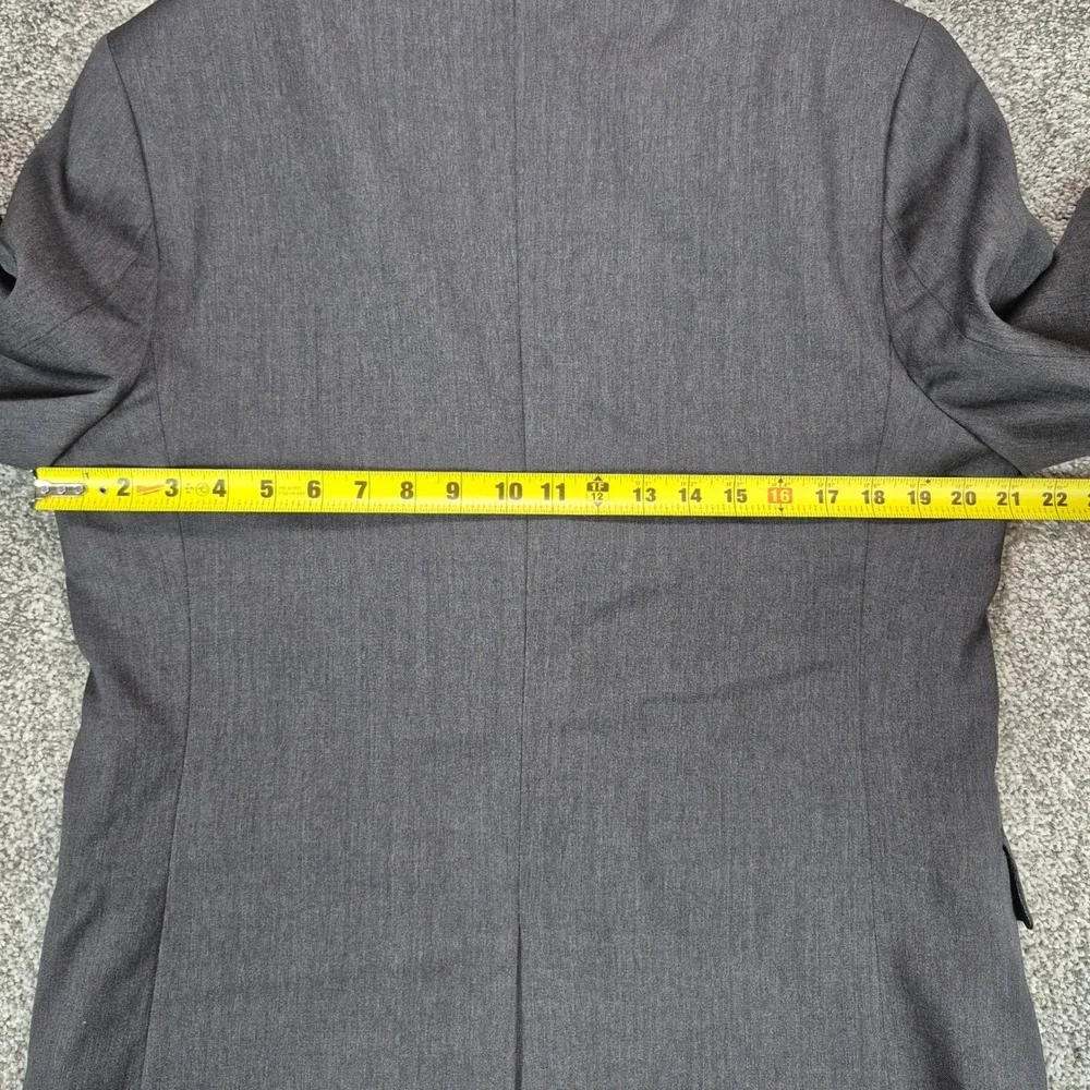 Banana Republic Suit Men 40R Gray Lanificio Cerruti Wool Modern Fit 33x32